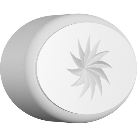 Ekena Millwork Standard Dalton Spiral Rosette With Rounded Edge, 4"W x 2 3/4"H x 1"P ROSP040X028X100DAL14